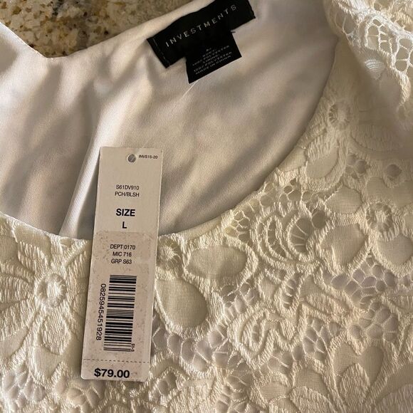 Investments Dress flower crochet pattern. NWT - Picture 4 of 8